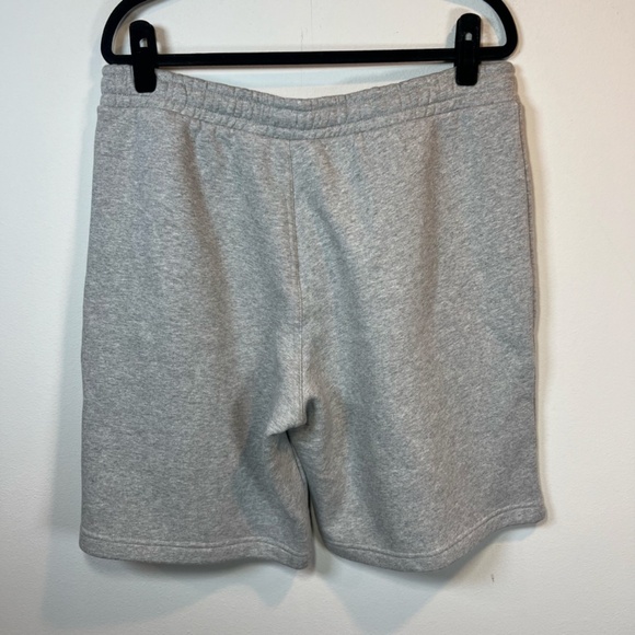 Adidas Mens Essentials Sweat Shorts  Grey Heather Pockets Fleece Logo  NEW Large - Picture 10 of 13